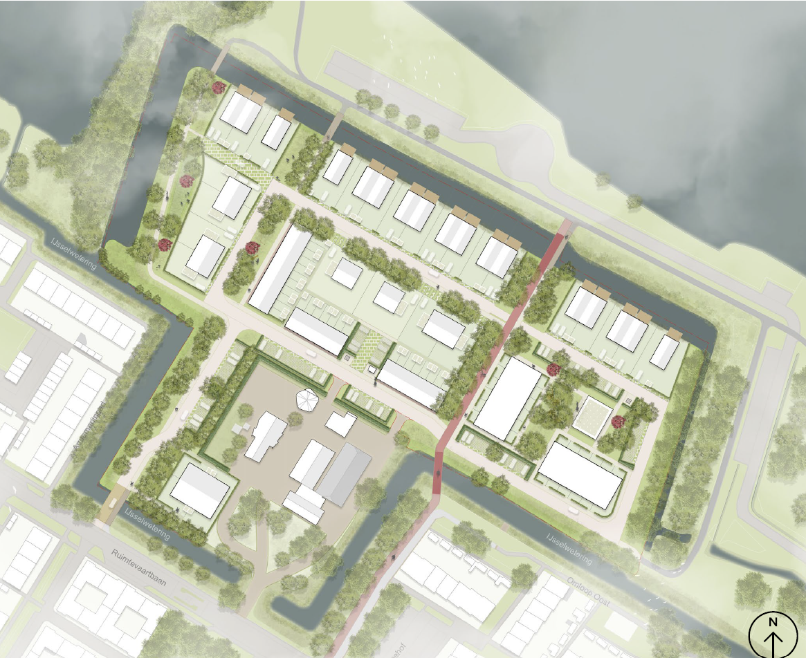 Vogelvlucht plangebied